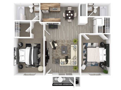 our apartments showcase a flexibility and functionality that is unmatched in the industry